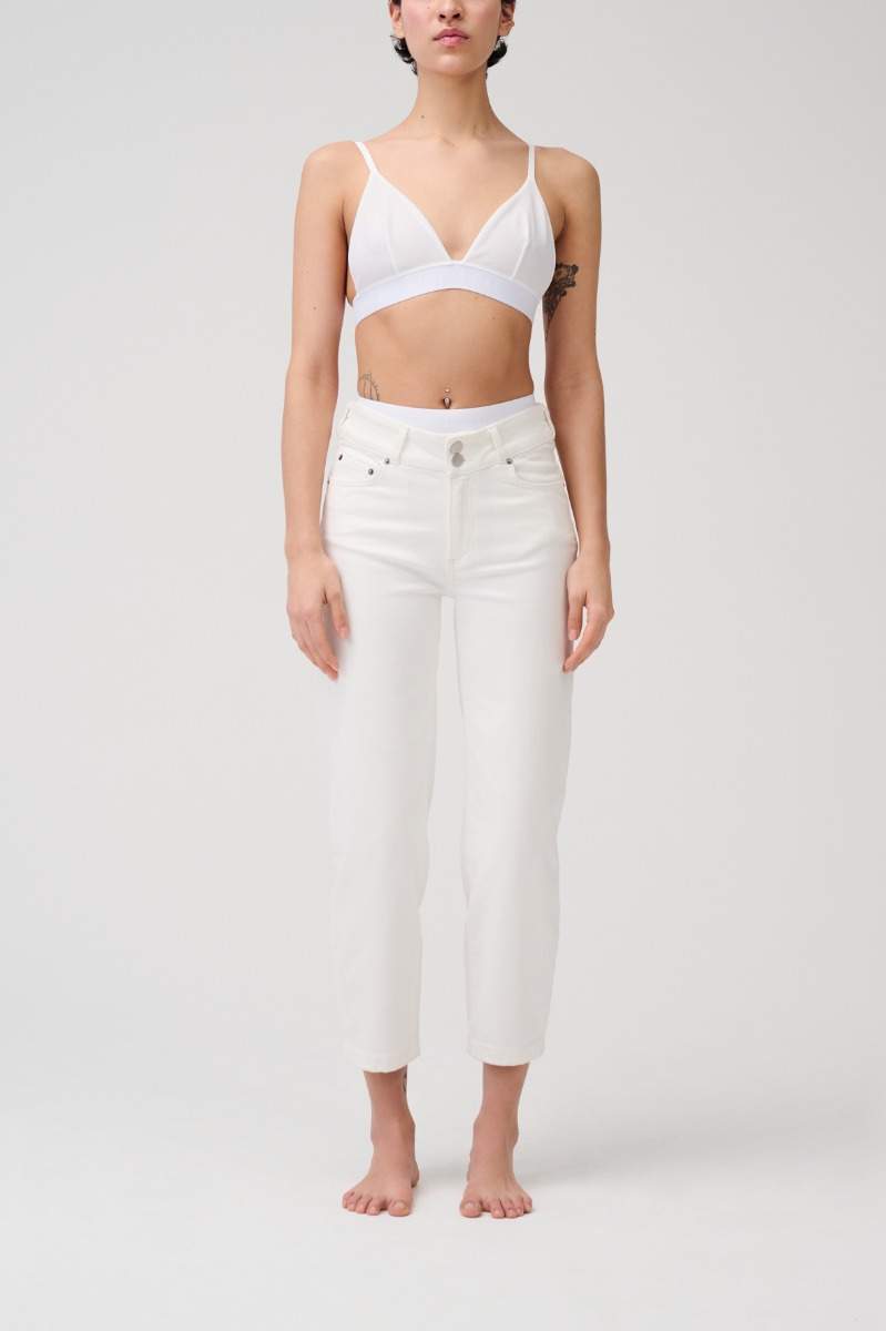 Item M6 Cropped High Rise Denim Valentinstagsangebot