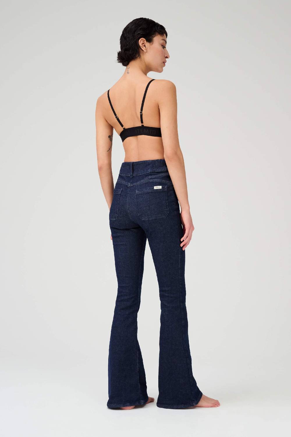 Item M6 Flared High Rise Denim Heißer Verkauf