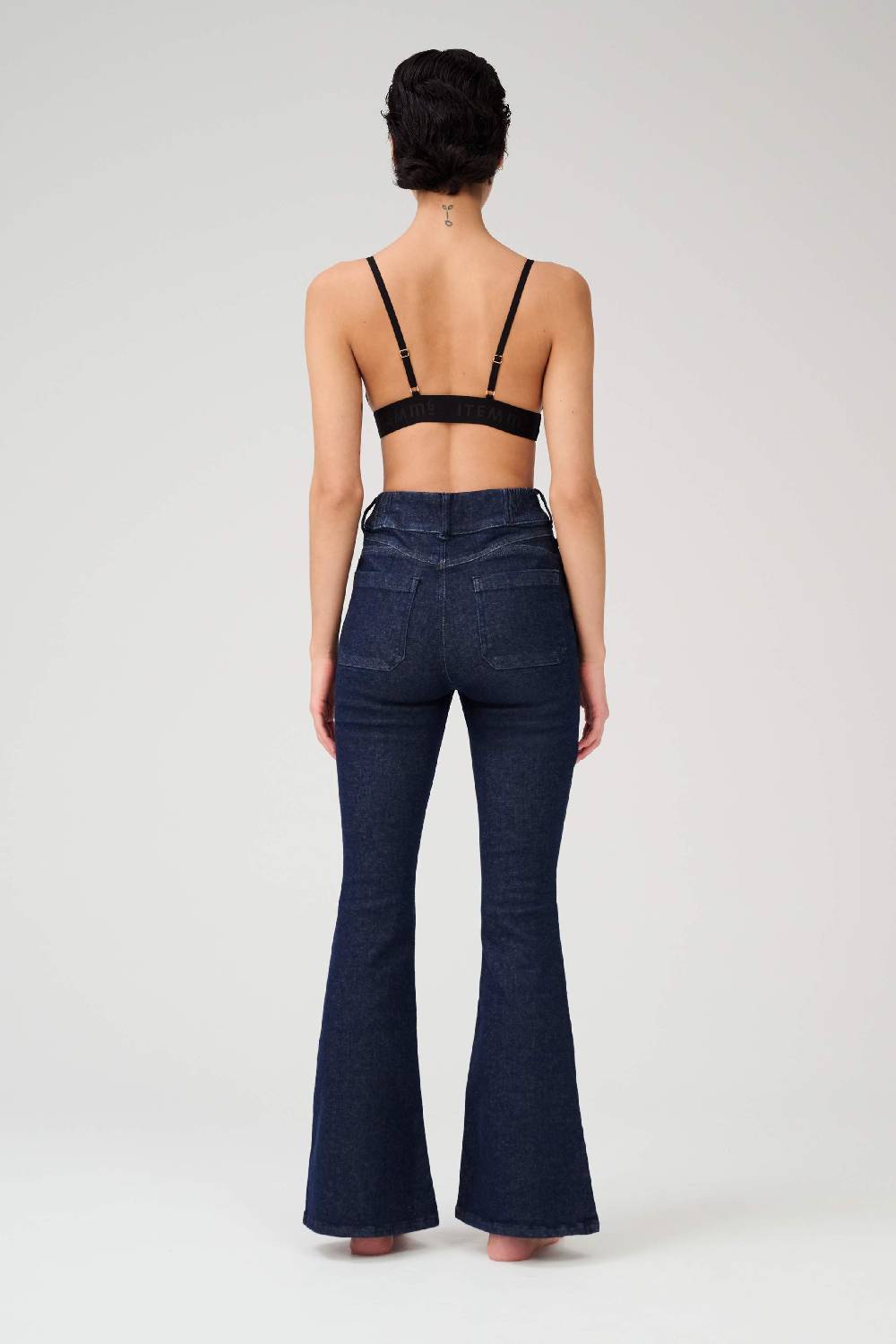 Item M6 Flared High Rise Denim Heißer Verkauf