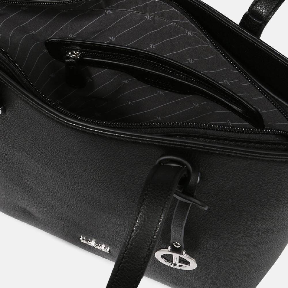 L. Credi Filippa Shopper schwarz Valentinstagsangebot