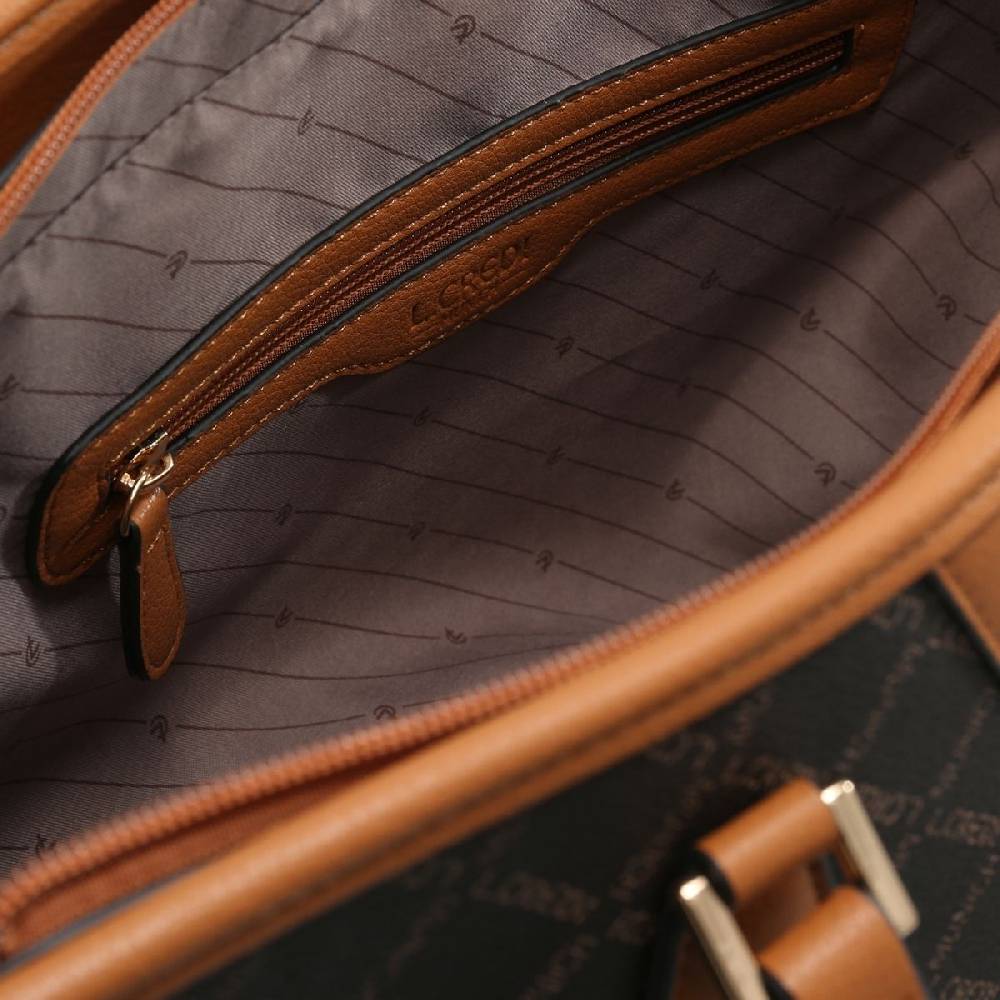 L. Credi Filiberta Shopper braun Jubiläumsangebot