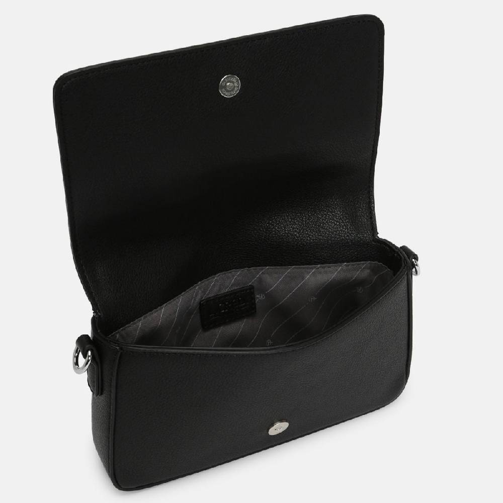 L. Credi Jane Clutch schwarz Heißer Verkauf