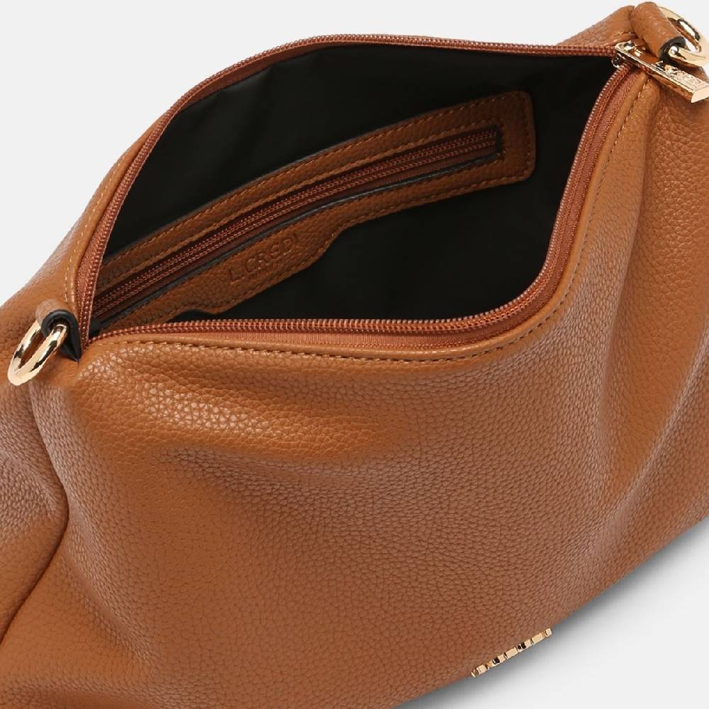 L. Credi Ella Umhängetasche cognac Top Angebot