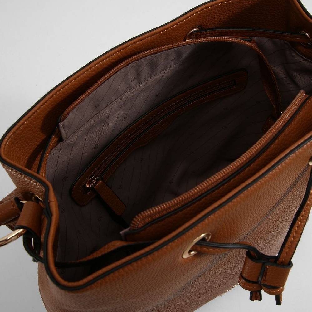 L. Credi Ebony Hobo cognac Neueste Mode