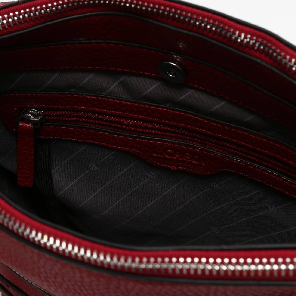 L. Credi New Orleans Umhängetasche rot Blitzangebot