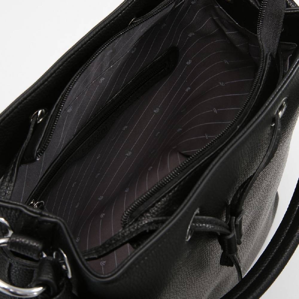 L. Credi Ebony Hobo schwarz VIP-Rabatte
