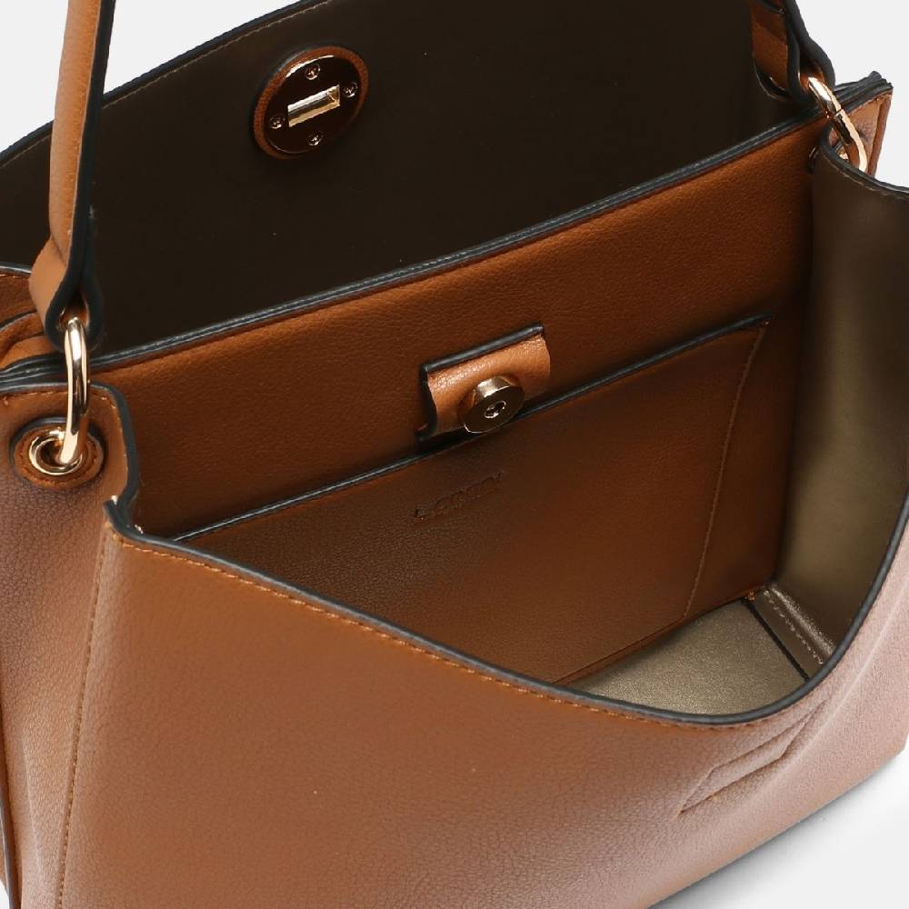 L. Credi Filippa Hobo cognac Tiefpreis