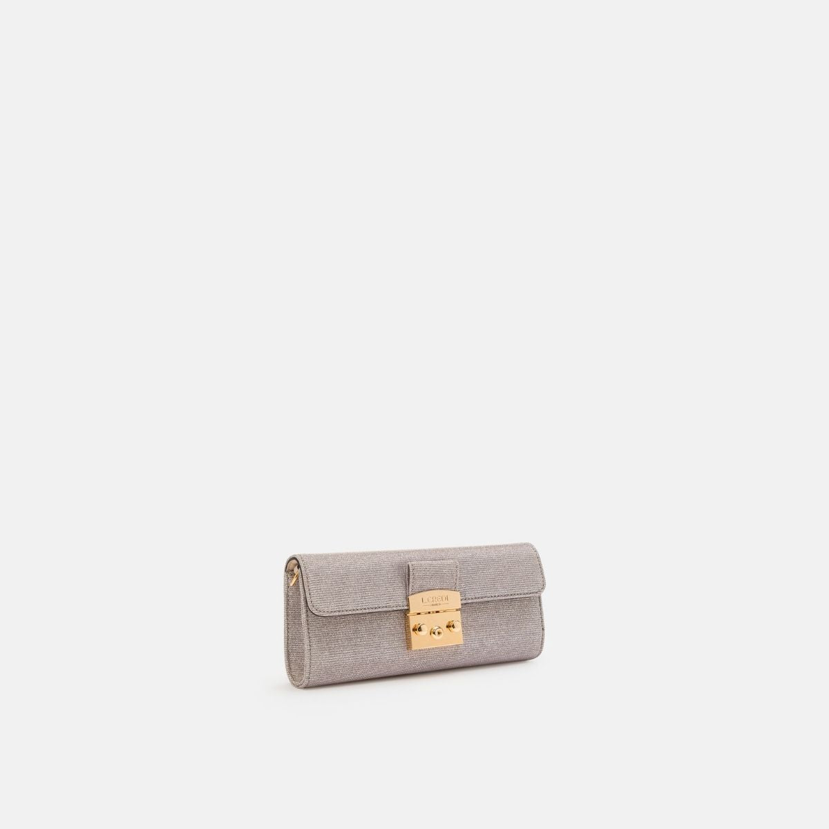 L. Credi Nadi Clutch gold Bis zu 60% Rabatt
