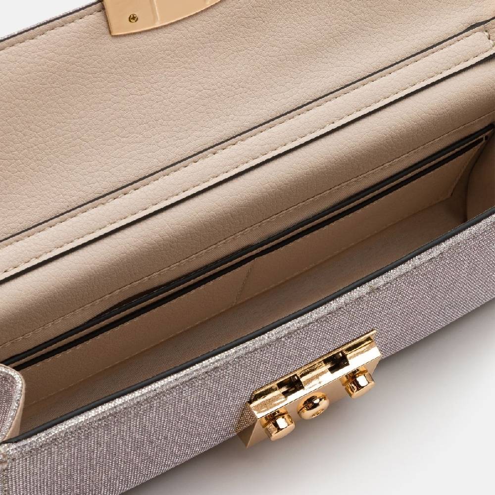 L. Credi Nadi Clutch gold Bis zu 60% Rabatt