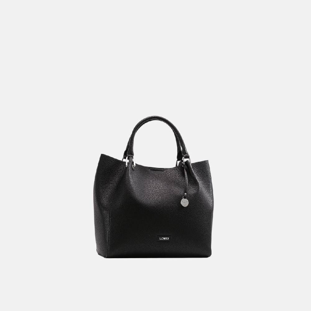 L. Credi Ember Henkeltasche schwarz Günstiger Verkauf