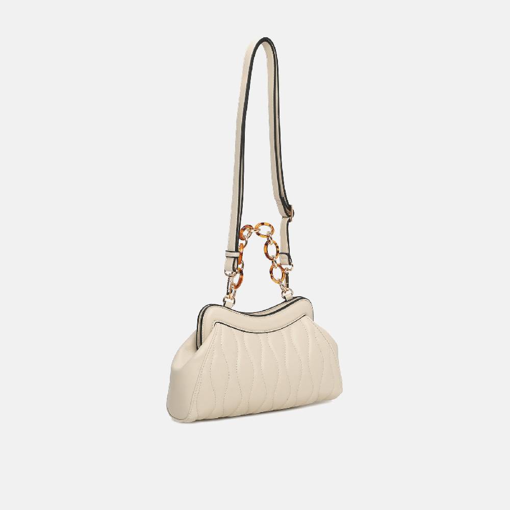 L. Credi Maren Clutch creme Fabrikpreis