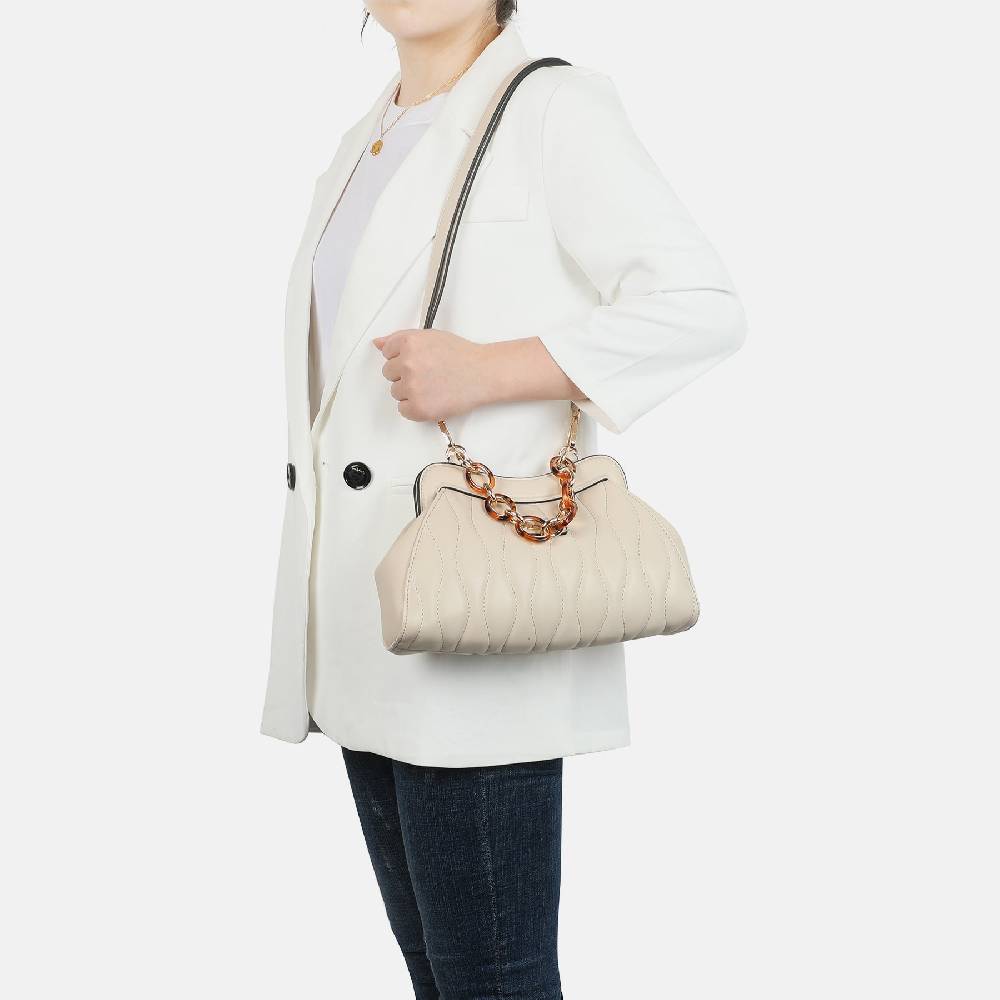 L. Credi Maren Clutch creme Fabrikpreis