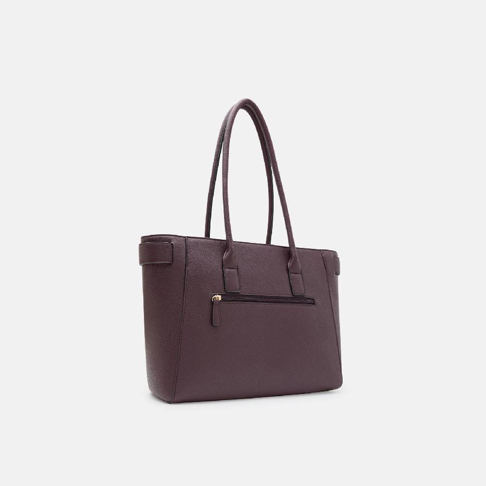 L. Credi Nadira Shopper dark plum Weihnachtsangebot