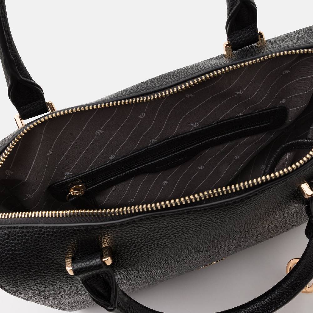 L. Credi Nura Henkeltasche schwarz Vatertagsangebot