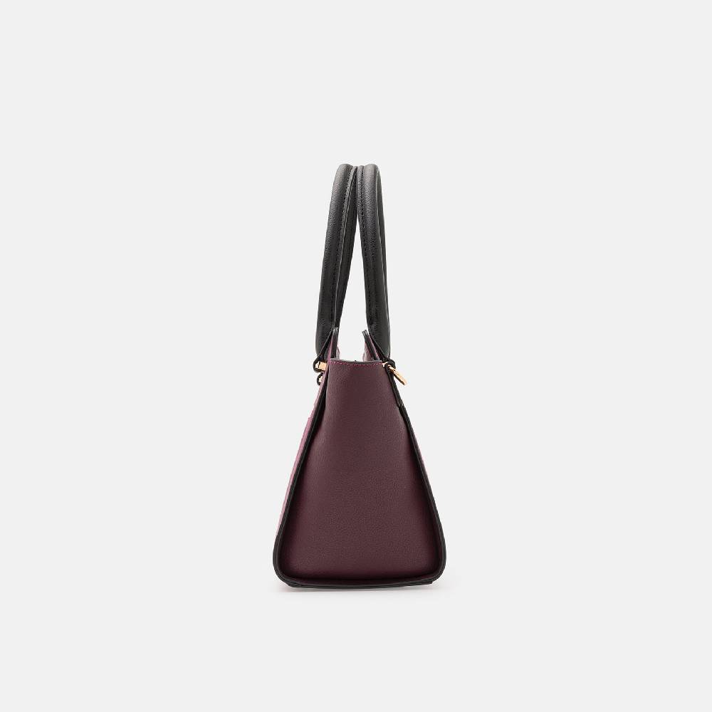 L. Credi Nora Henkeltasche plum Neueste Mode