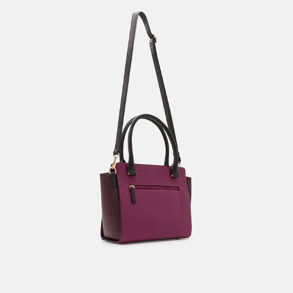 L. Credi Nora Henkeltasche plum Neueste Mode