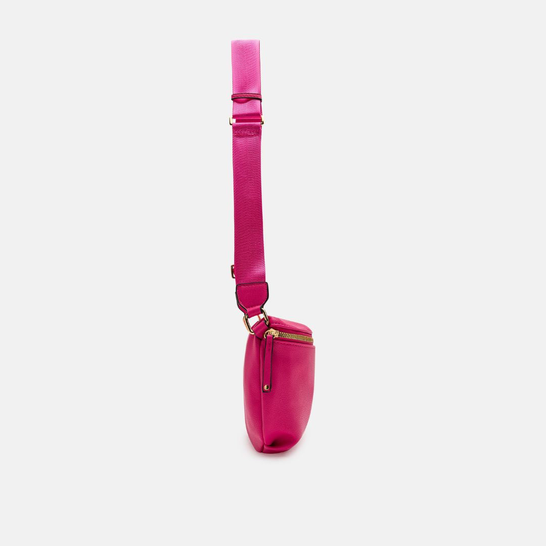 L. Credi Nilo Umhängetasche hot pink Kauf eins, bekomm eins gratis
