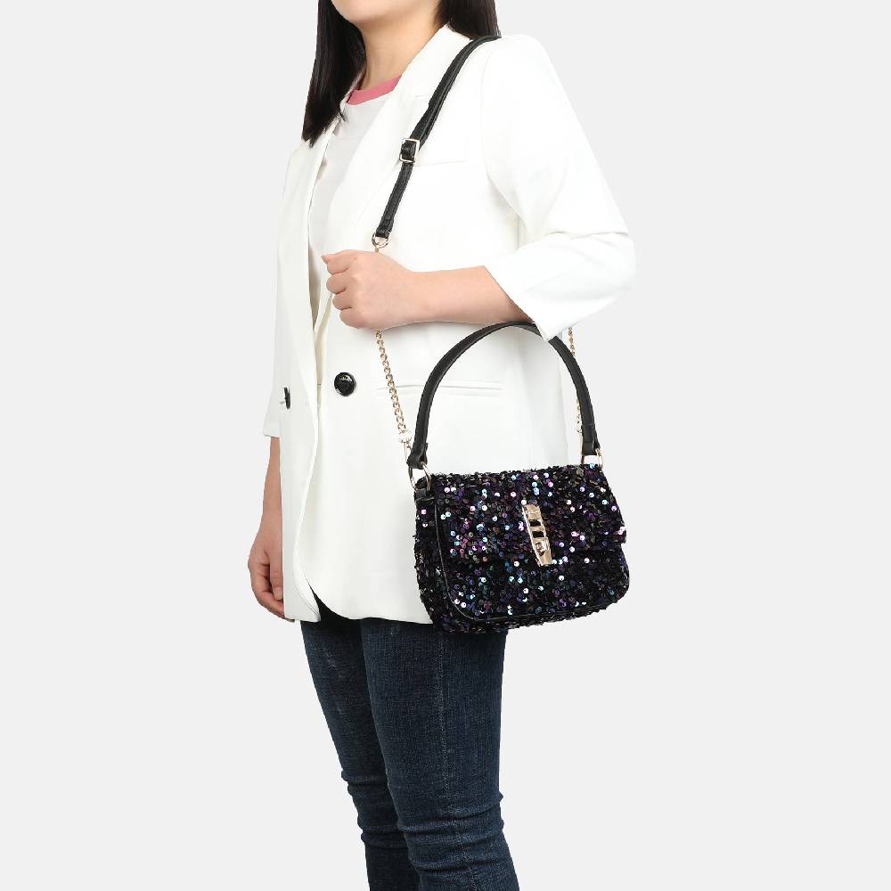 L. Credi Mimi Umhängetasche marine / mix Tägliche Deals