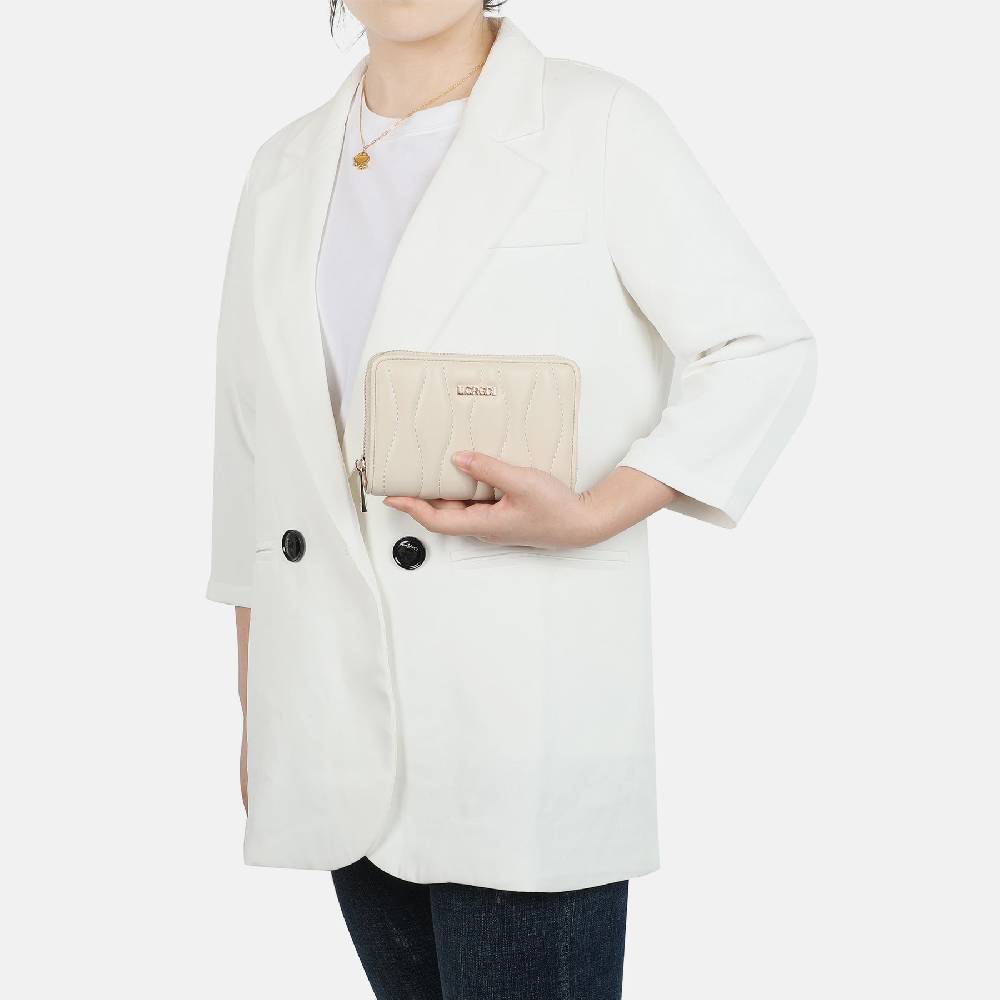 L. Credi Maren Portemonnaie Damen creme Super Sparpreis