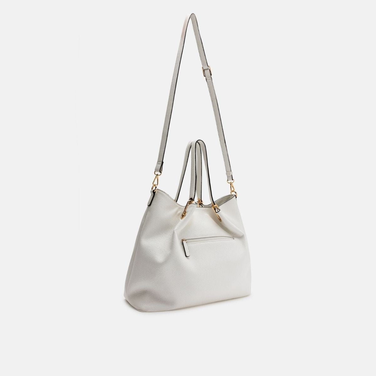 L. Credi Ebony Shopper weiss Bis zu 50% Rabatt