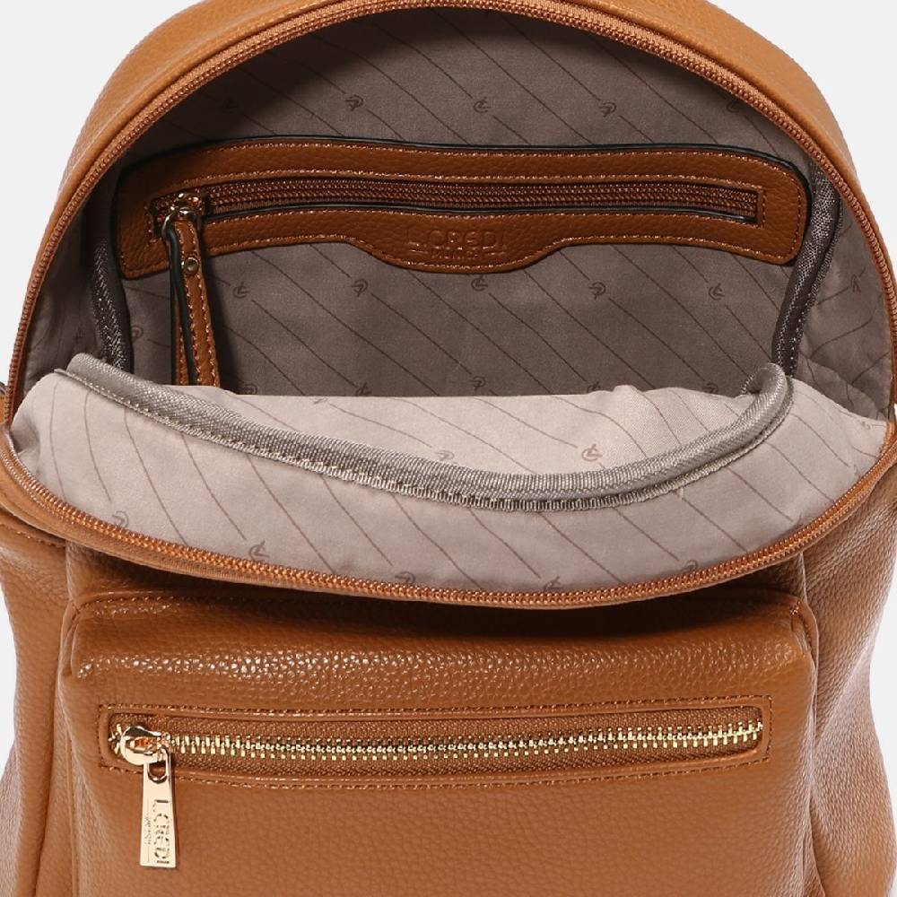 L. Credi Budapest Rucksack cognac Bis zu 55% Rabatt