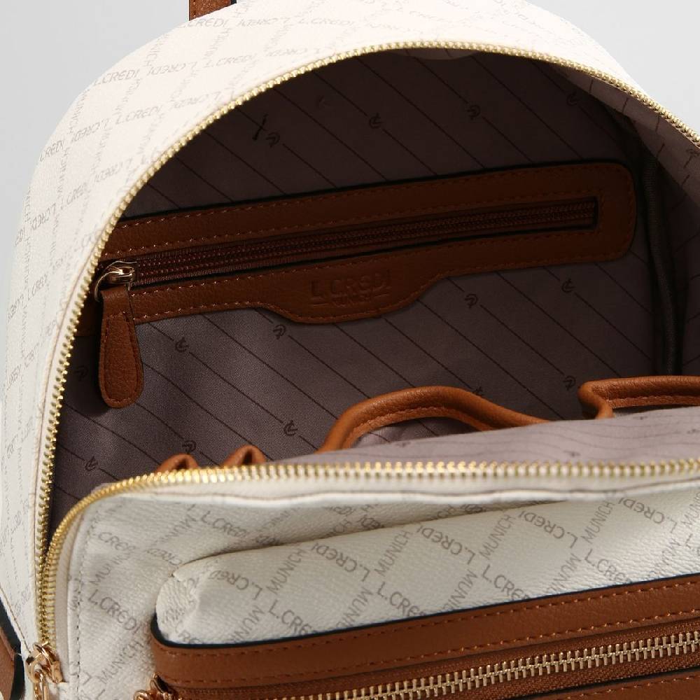 L. Credi Filiberta Rucksack weiss Super Rabatt