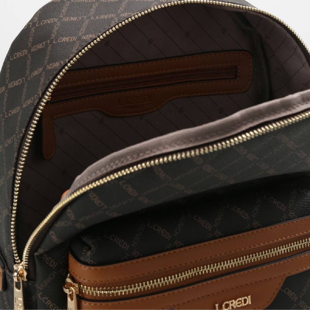 L. Credi Filiberta Rucksack braun 50% Rabatt mit kostenlosem Versand