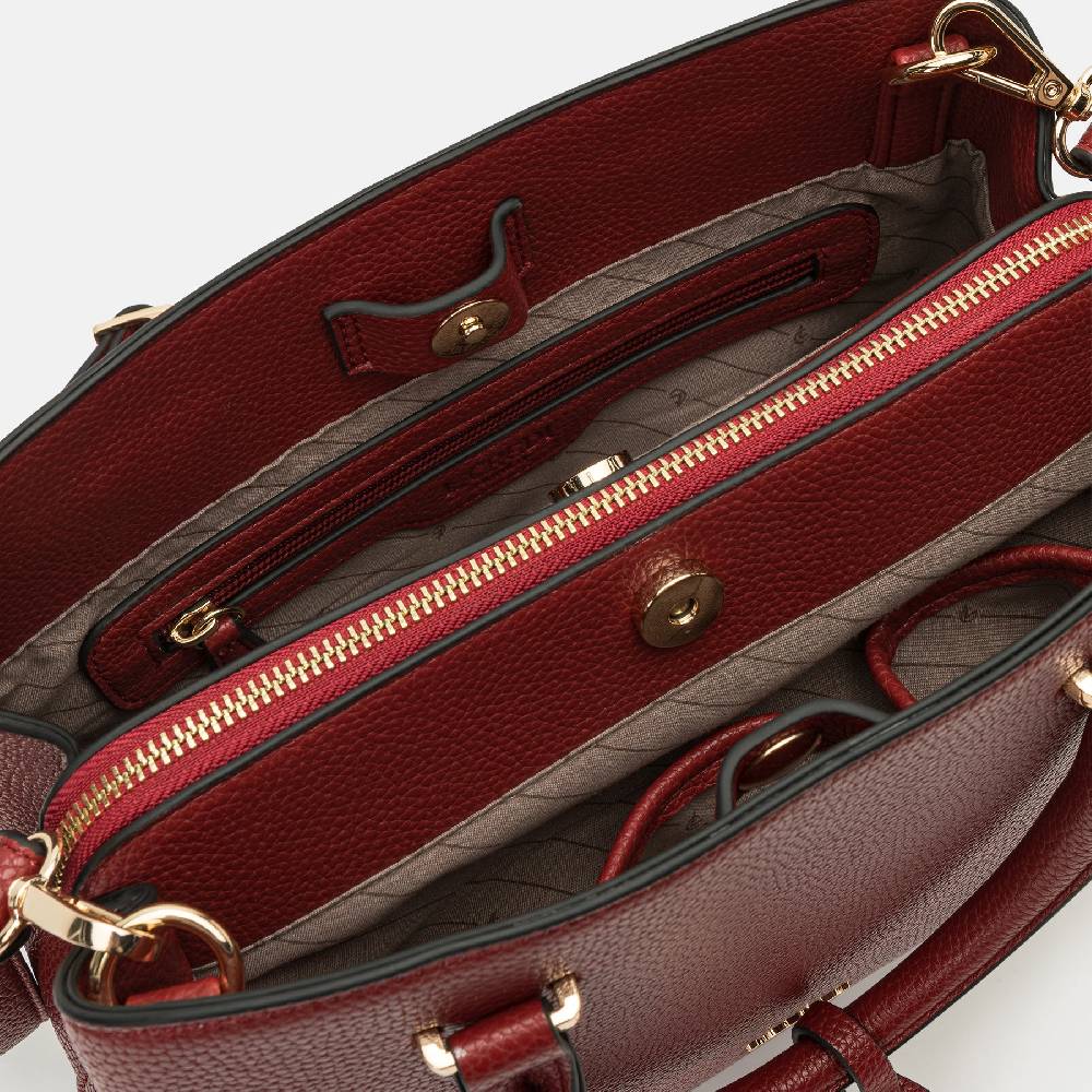 L. Credi Maxima Henkeltasche rot Speichern exportieren