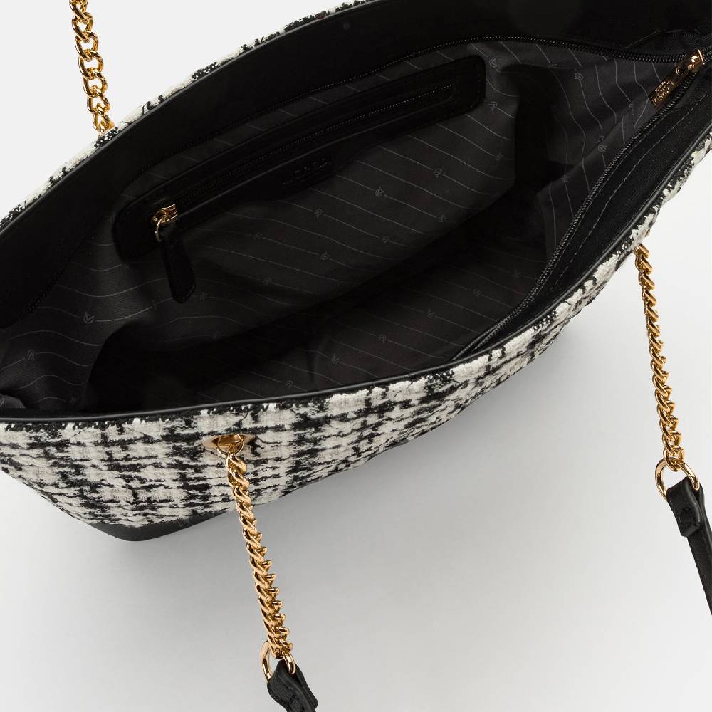 L. Credi Naissa Shopper schwarz / offwhite Fabrik Onlineshop