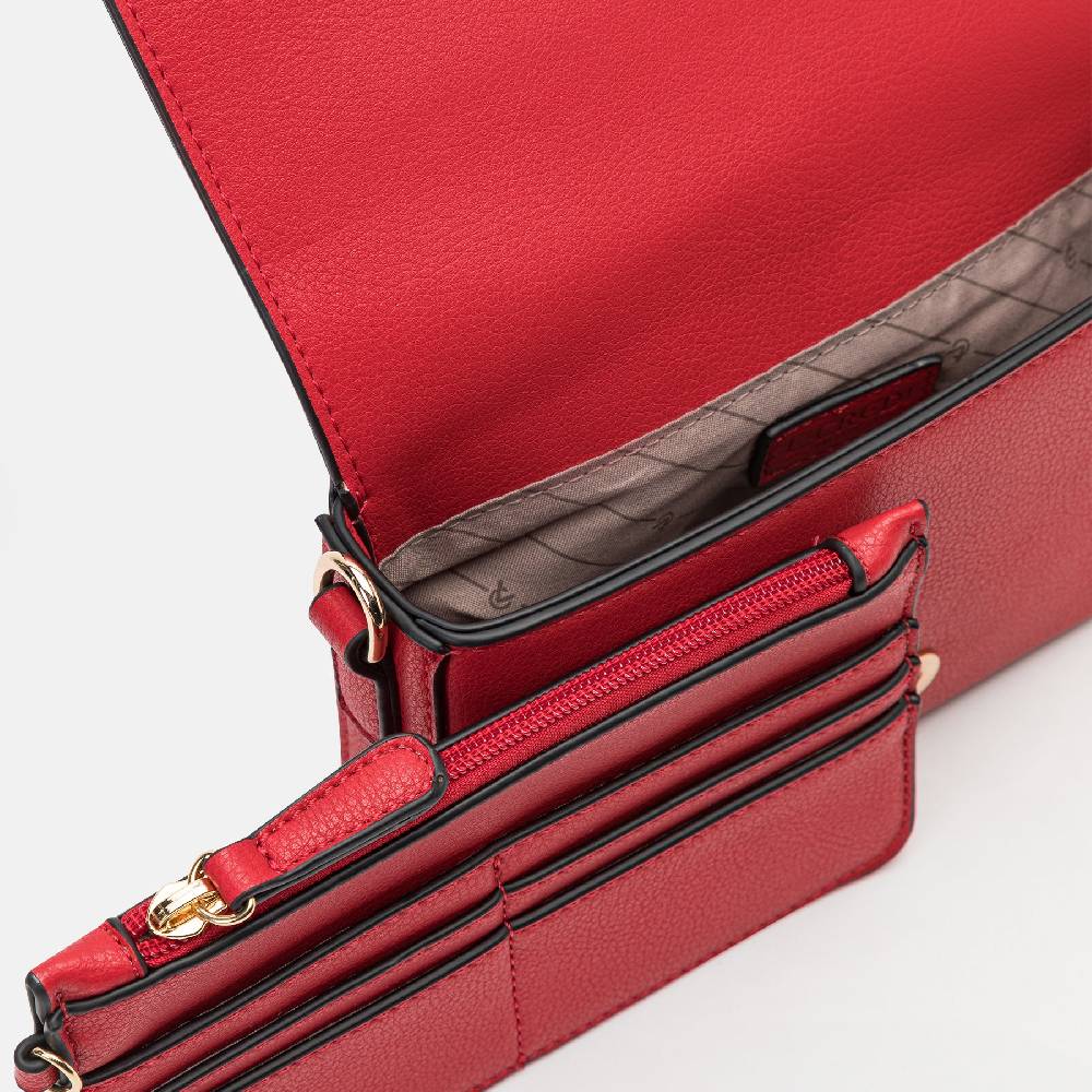 L. Credi Jane Clutch salsa Heißer Verkauf