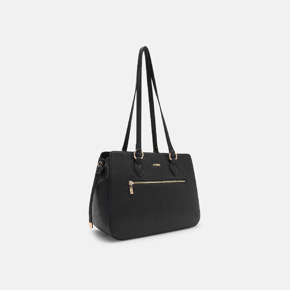 L. Credi Nova Shopper schwarz Top Angebot