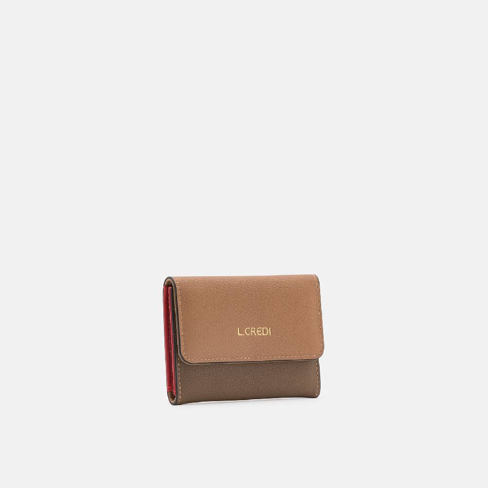 L. Credi Nizana Portemonnaie toffee multi Zeitlich begrenztes Angebot