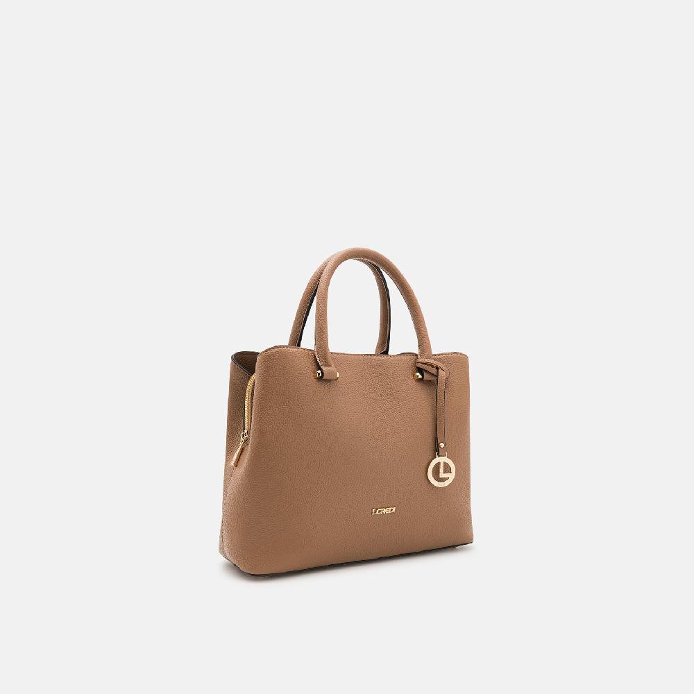 L. Credi Maxima Henkeltasche toffee Exklusive Angebote