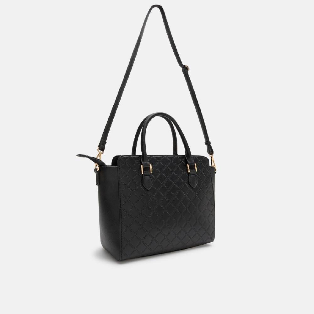 L. Credi Filiberta Henkeltasche schwarz Super Sparpreis