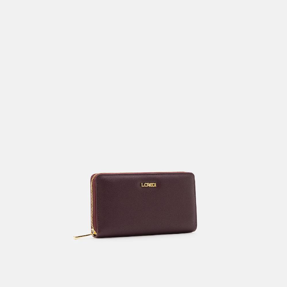 L. Credi Filippa Portemonnaie Damen dark plum Letzter Tag