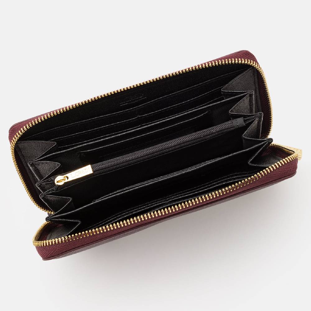 L. Credi Filippa Portemonnaie Damen dark plum Letzter Tag