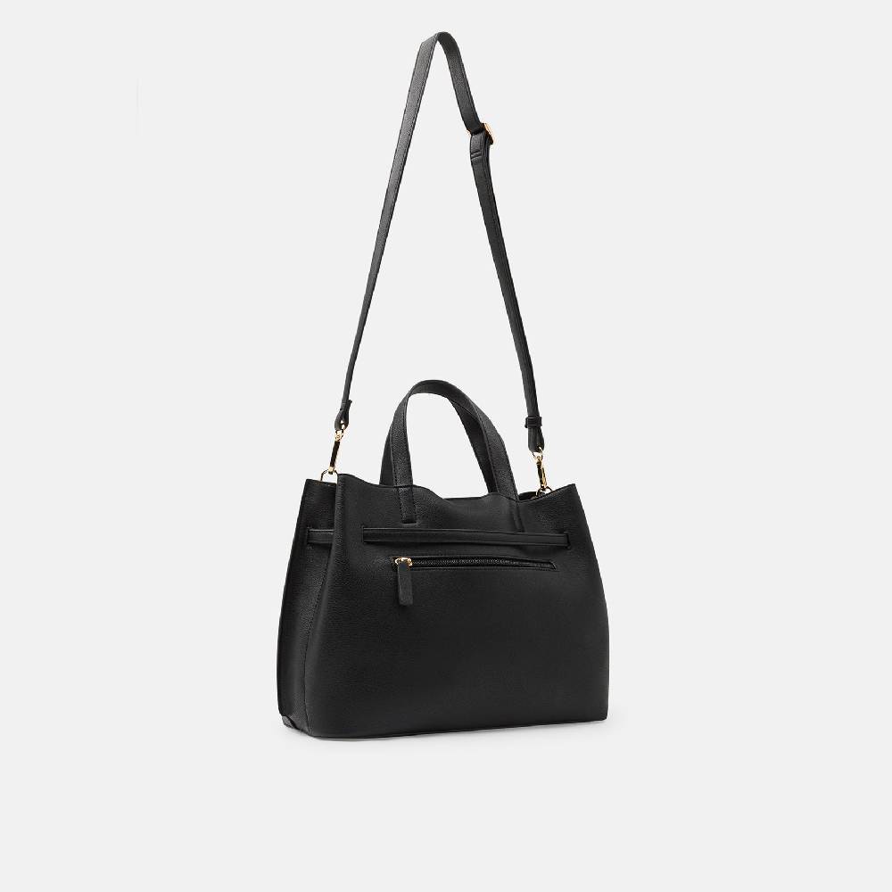 L. Credi Nieke Henkeltasche schwarz Nur noch ein Tag übrig