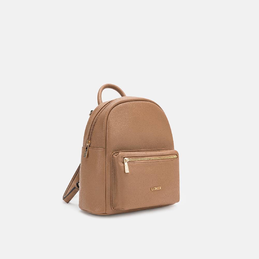 L. Credi Budapest Rucksack toffee Clearance-Verkauf