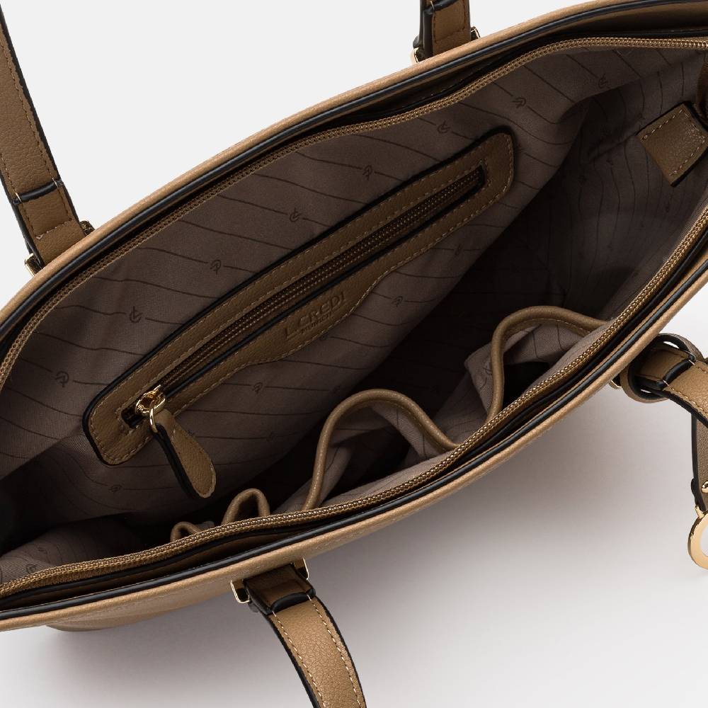 L. Credi Filippa Shopper toffee 2025