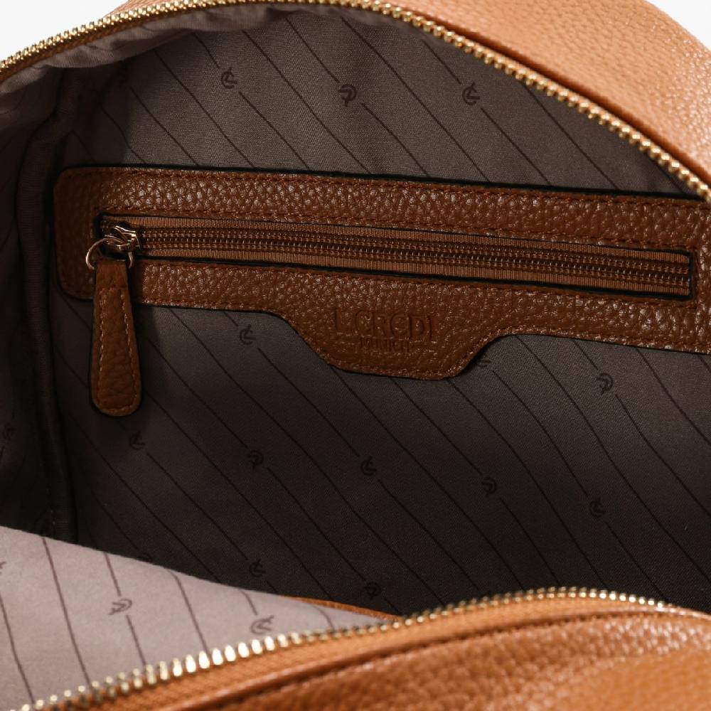 L. Credi Ella Rucksack cognac Günstiger Verkauf