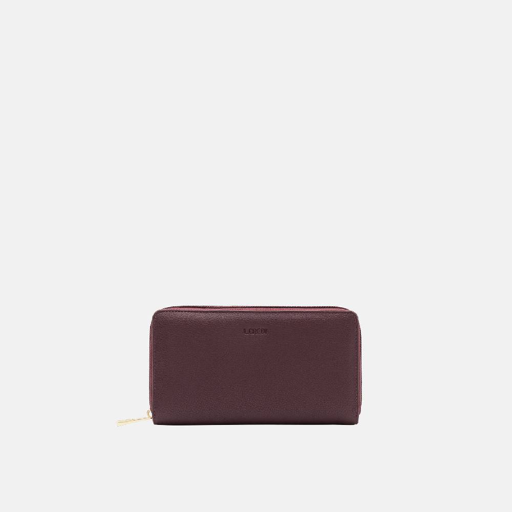 L. Credi Olga Portemonnaie Damen dark plum