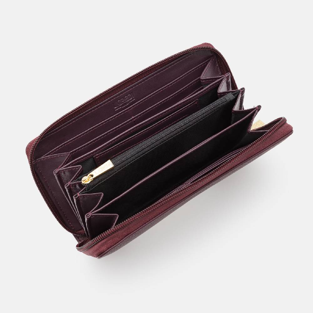 L. Credi Olga Portemonnaie Damen dark plum Fabrik Onlineshop