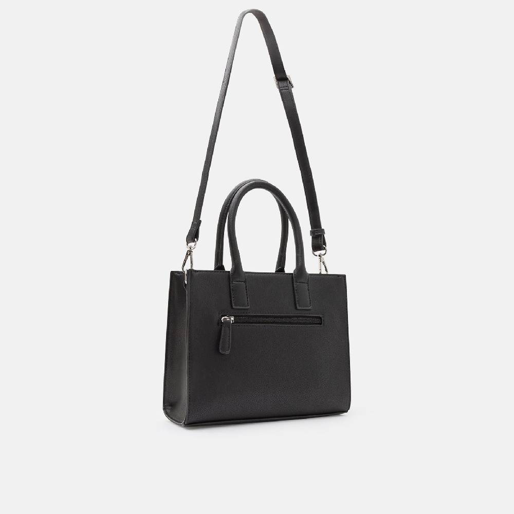 L. Credi Olga Henkeltasche schwarz Preisnachlass