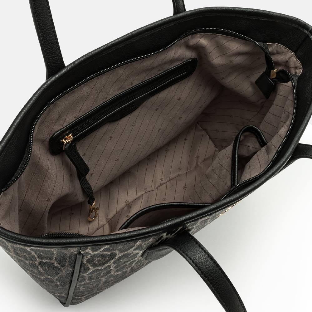 L. Credi Nane Shopper braun / mix Weihnachtsangebot