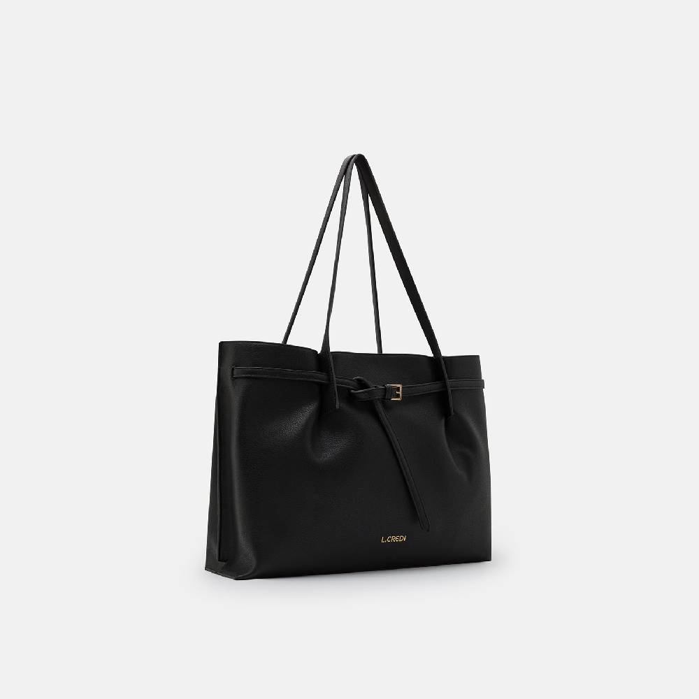 L. Credi Nieke Shopper schwarz Lagerräumung