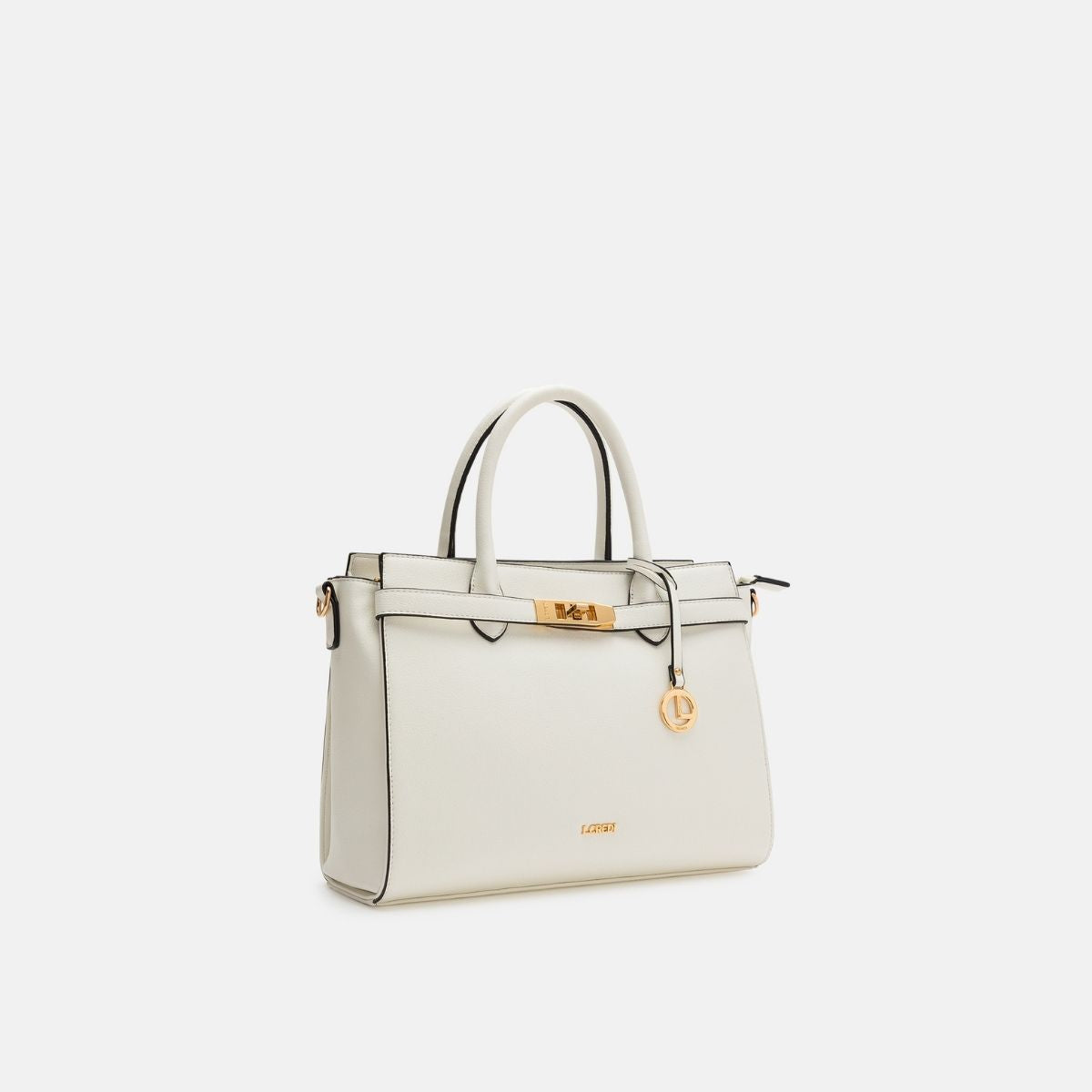 L. Credi Konstanze Henkeltasche weiss Exklusive Angebote