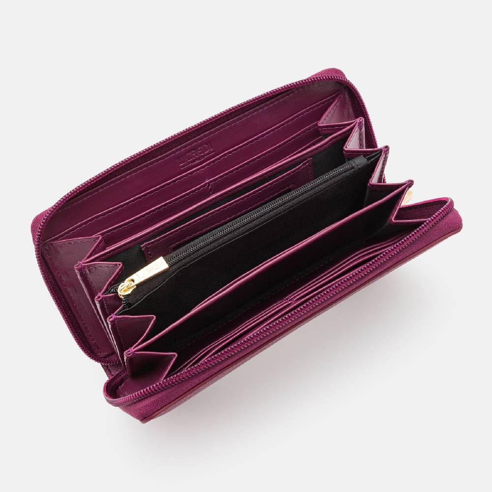 L. Credi Olga Portemonnaie Damen plum Letzte 3 Tage