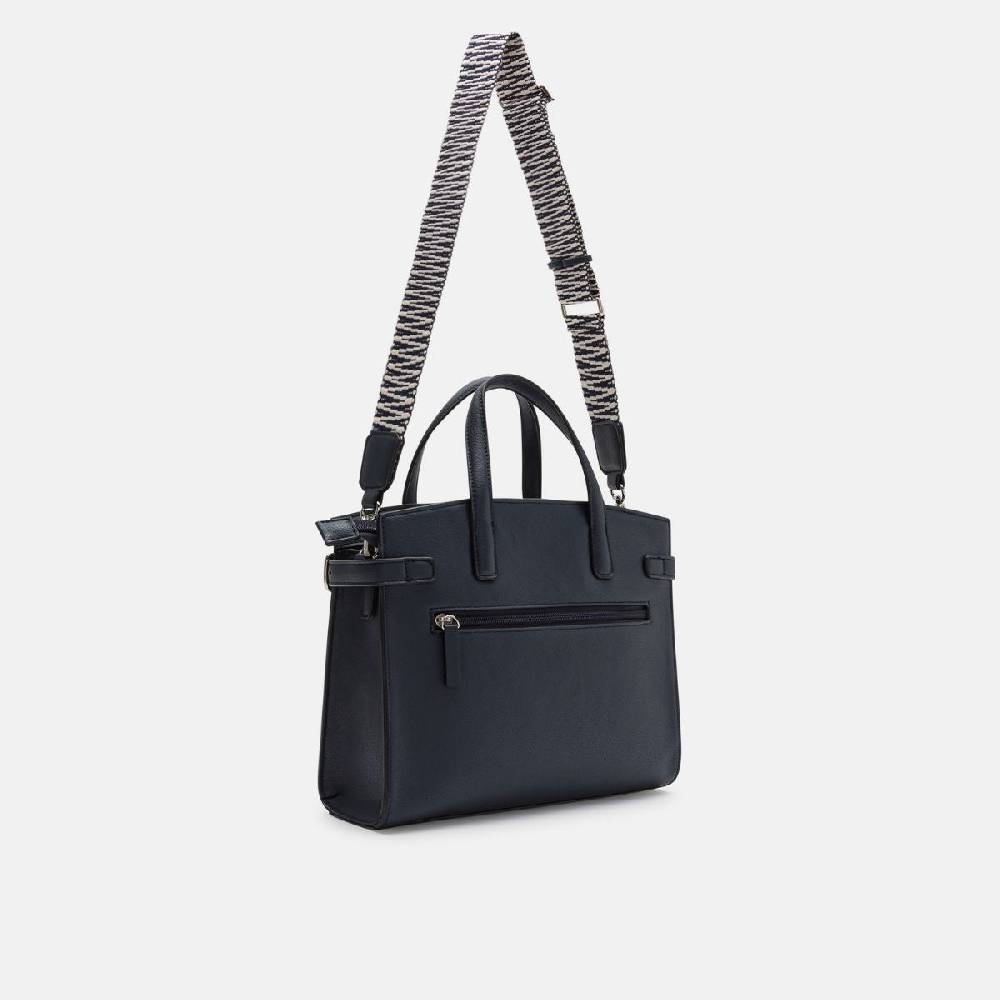 L. Credi Isante Henkeltasche marine Zeitbegrenzte Promotion
