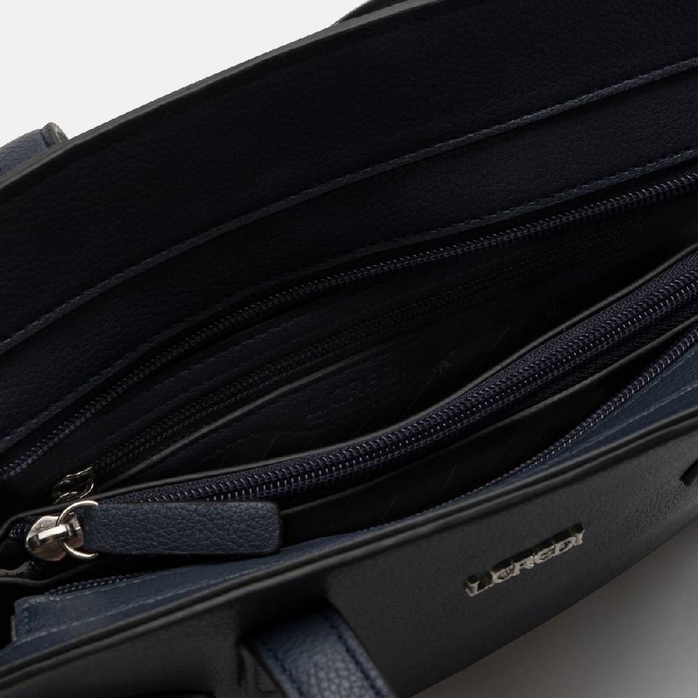L. Credi Isante Henkeltasche marine Zeitbegrenzte Promotion