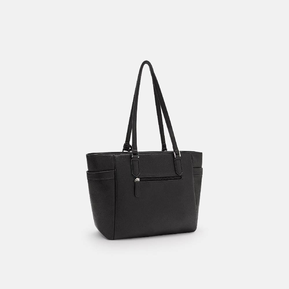 L. Credi Najuka Shopper schwarz 50% Rabatt für begrenzte Zeit
